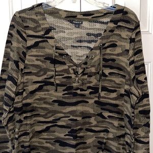 Torrid Camouflage Shirt